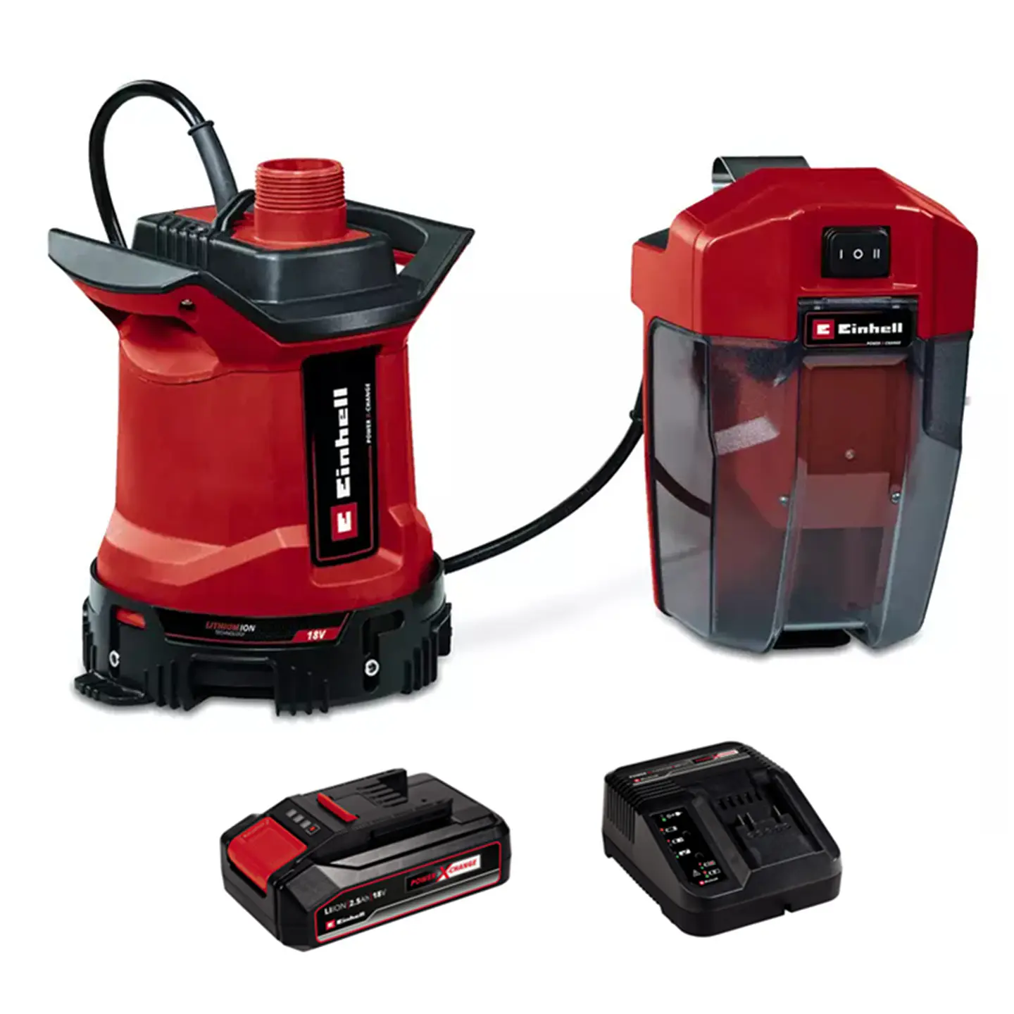 Bomba De Aguas Sucias 18v GE-DP 18/25 LL Li - Solo Bat+ Carg 1