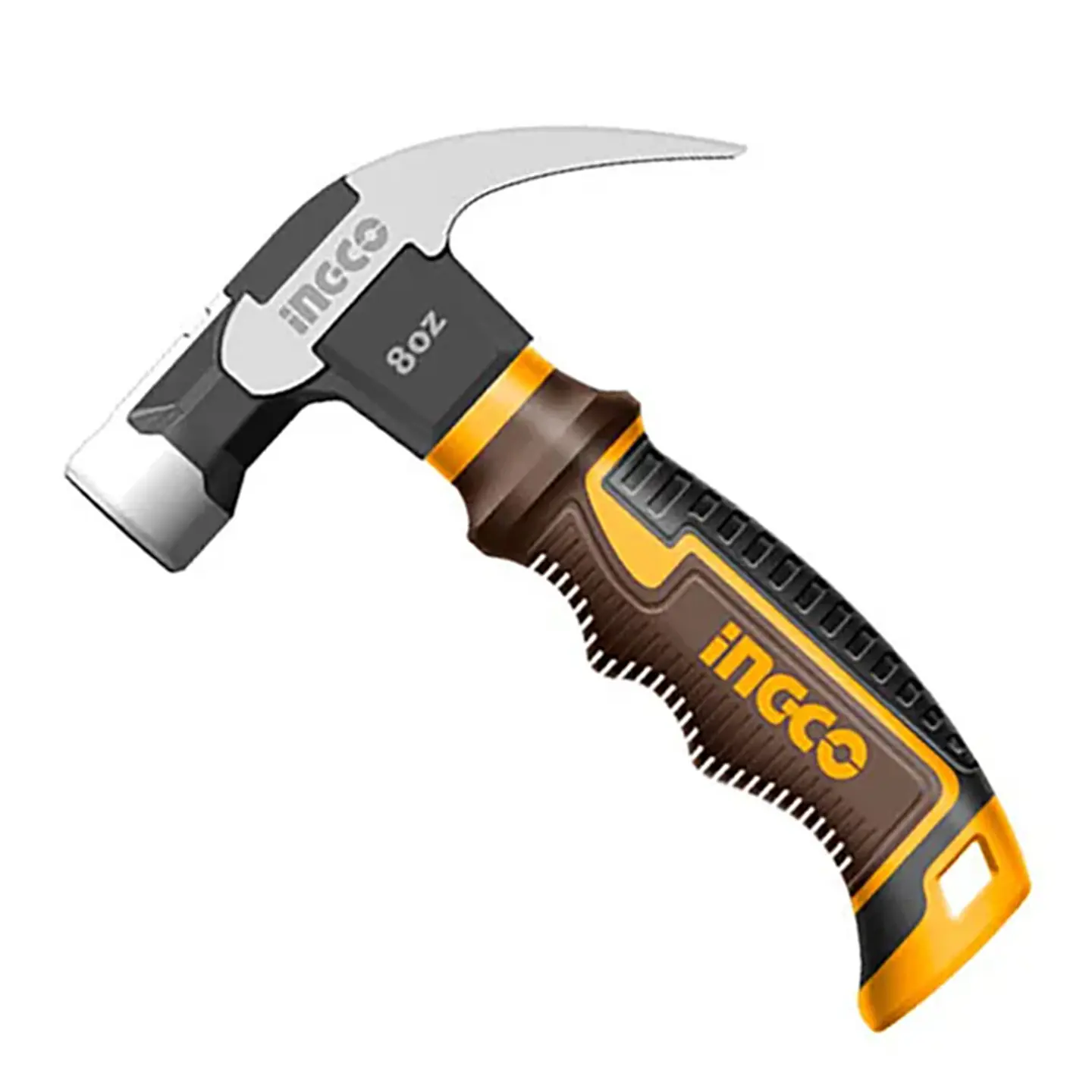 Martillo Mango Corto 8oz Ingco Hch81008d 1