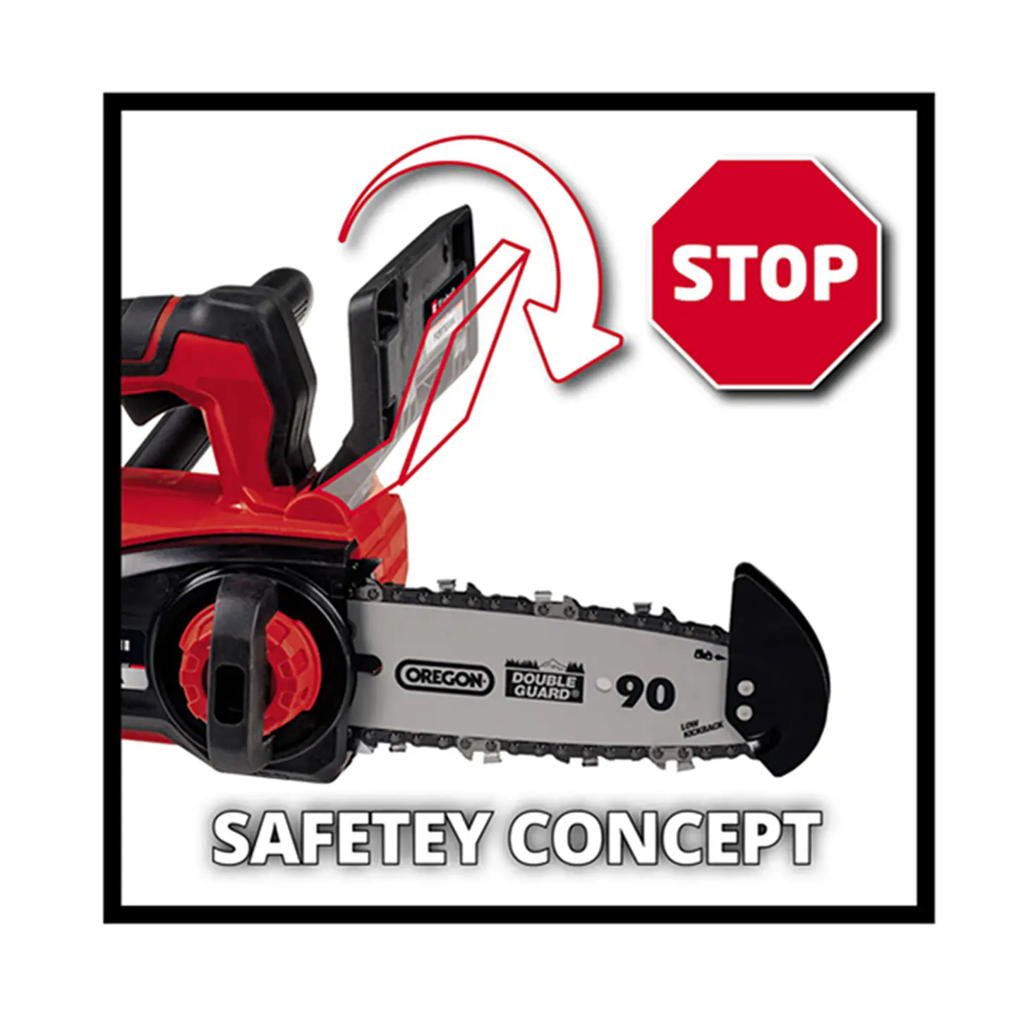 Motosierra Inalambrica 18v 200mm Fortexxa 18/20 Th Einhell 3