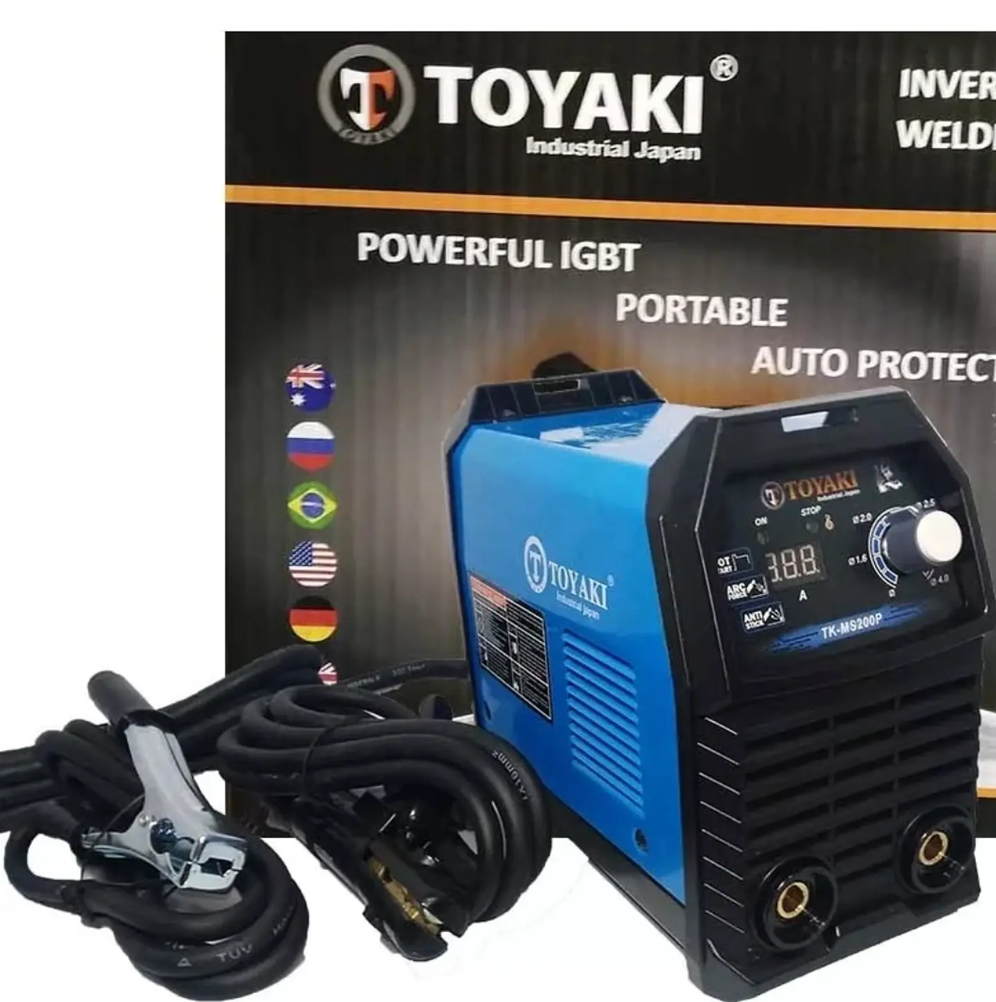 Maquina de soldar 200AMP toyaki TK-MS200P 3