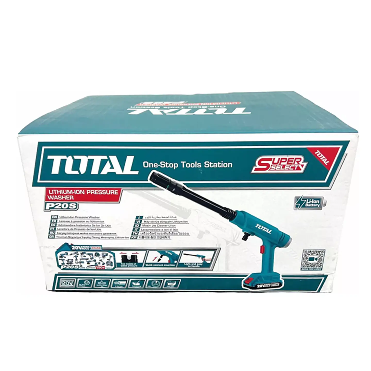 Hidrolavadora 20v 24.5bar Bat+ Carg Total Tpwli20282 3