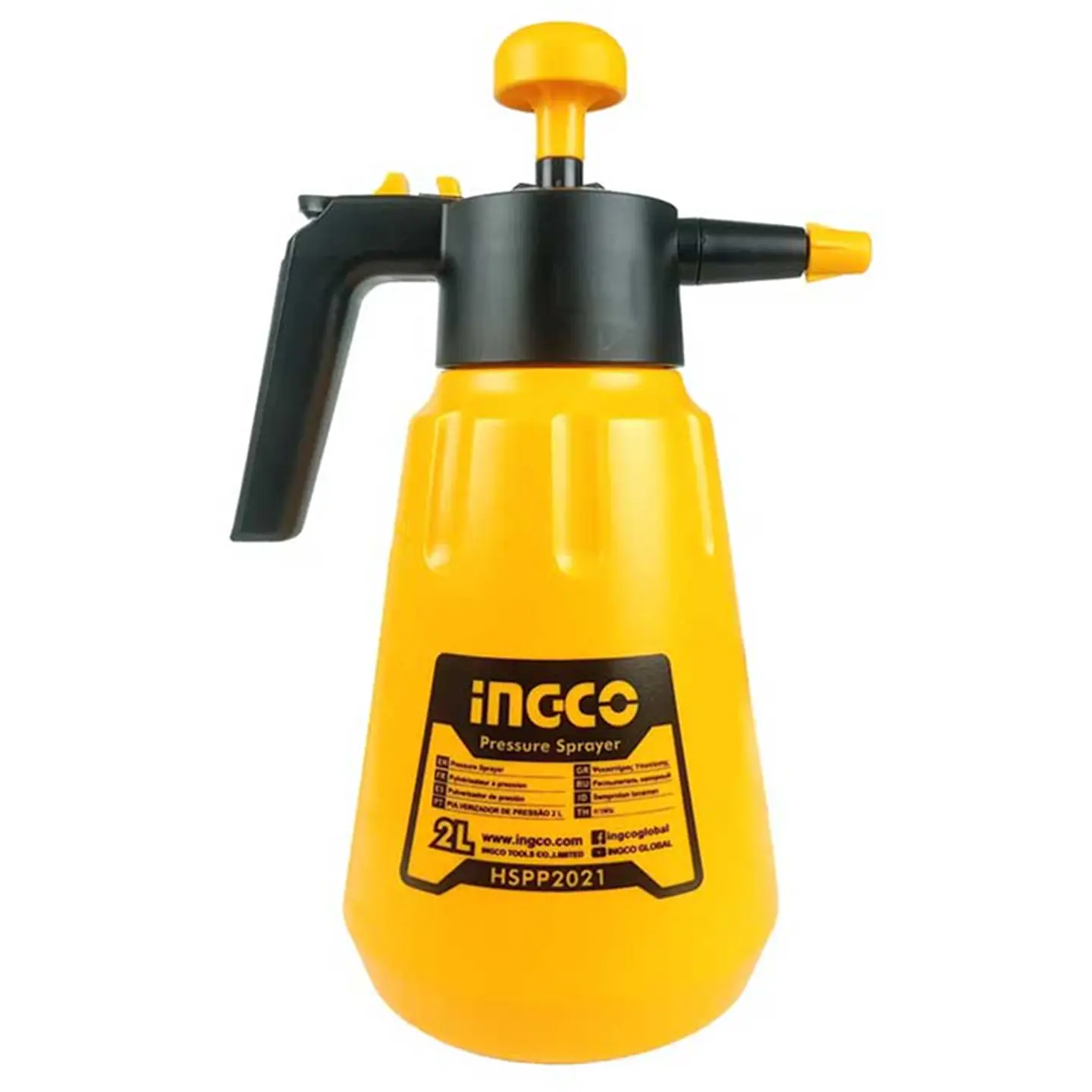 Rociador Pulverizador Fumigador Manual Presión 2 Lts Ingco 1