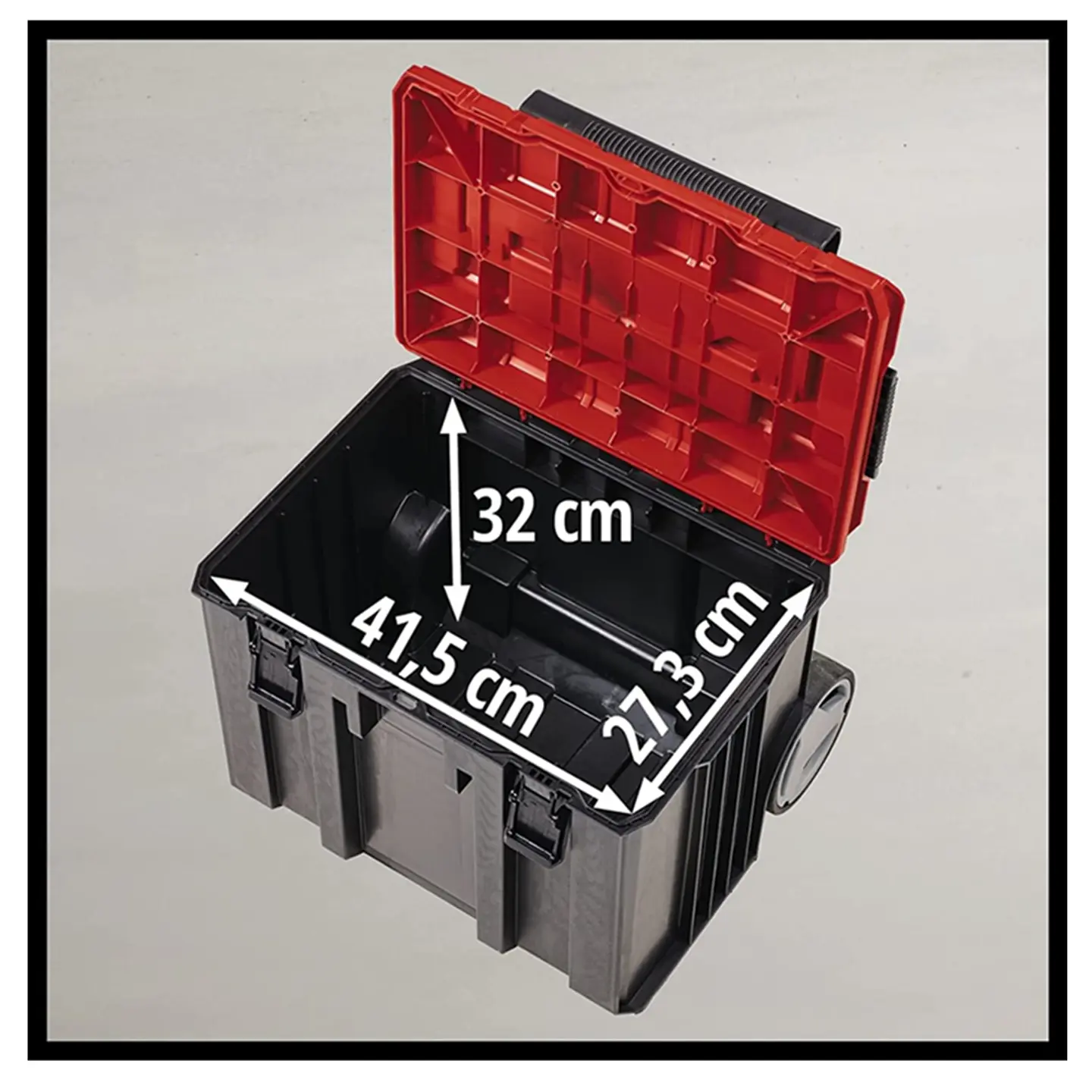 Caja Organizadora Porta Herramienta Móvil 120kg Einhell 2