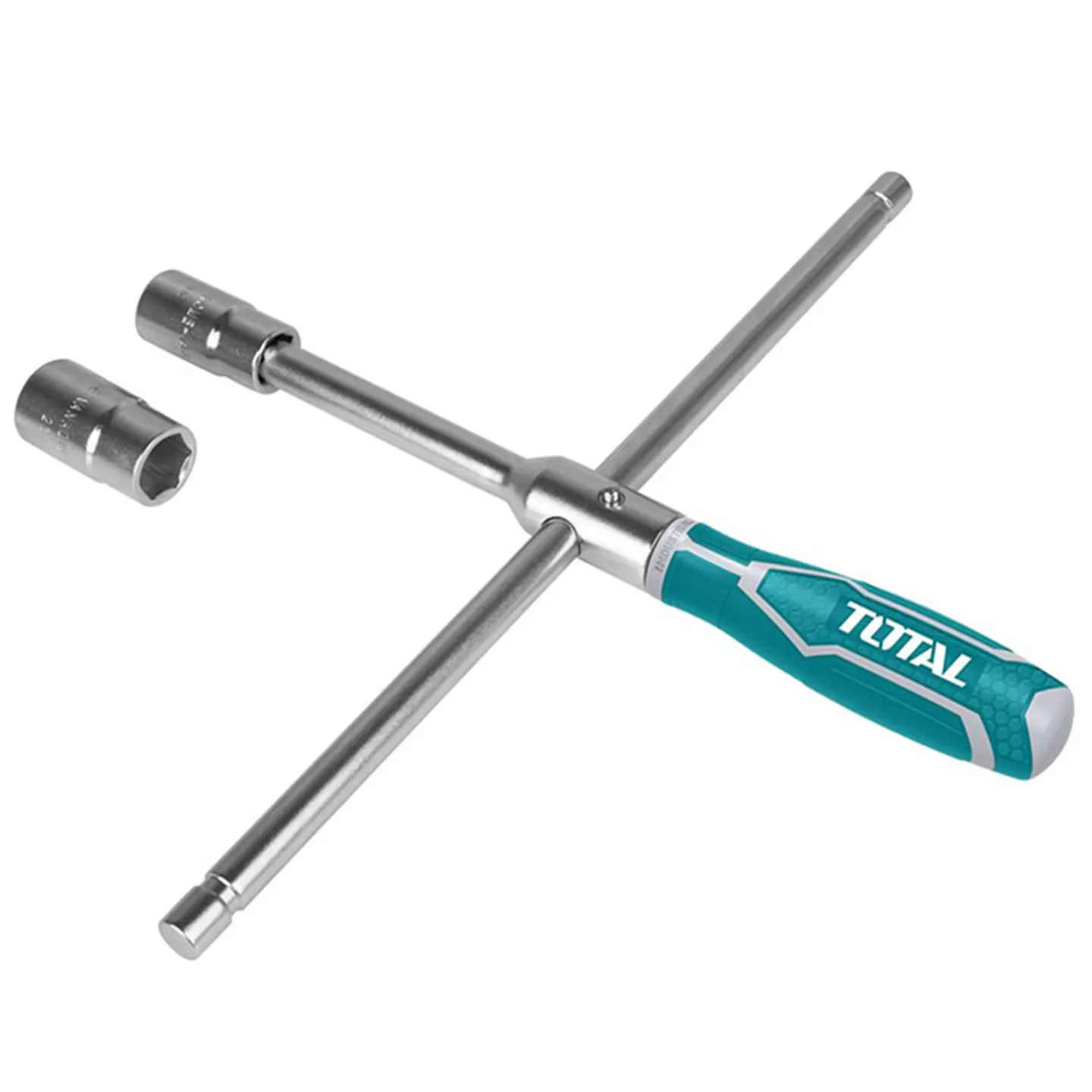 Llave Rueda Cruz Auto 17 - 19 - 21 - 23mm Total 1