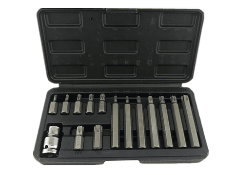 Juego De Puntas De Destornillador 15 Piezas Makawa