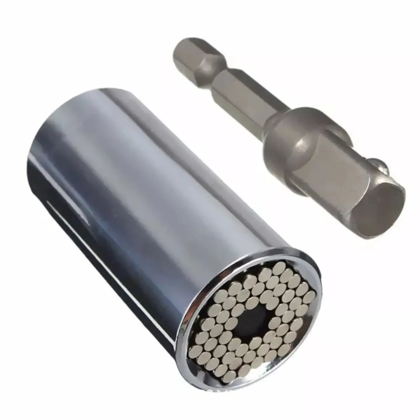 Dado Universal De 7 - 19 Mm + Adaptador Para Taladro Toolmak 1