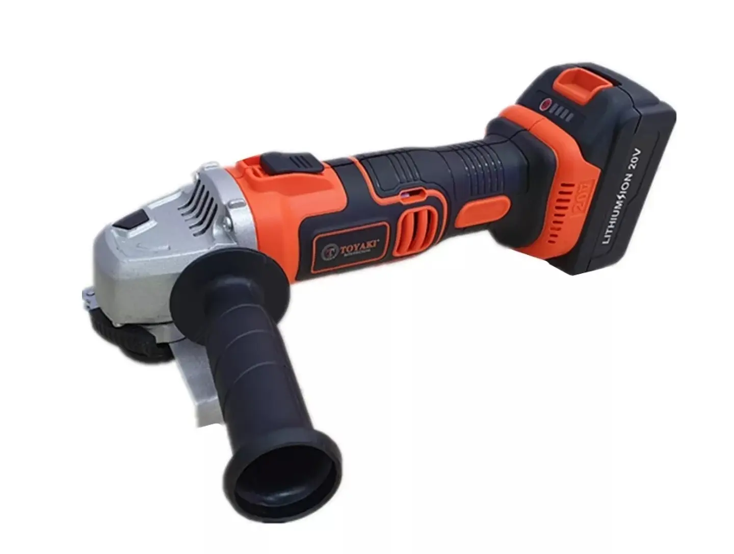 Esmeril Angular Inalambrico Recargable 125mm 20v Toyaki 1