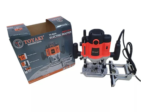 Fresadora Rebajadora Router Tupi 2100w 6 8 12mm Toyaki