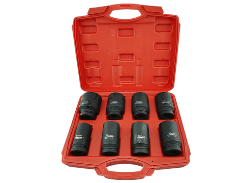 Juego Caja Dados Impacto 3/4 Professional 8 Piezas Crownman