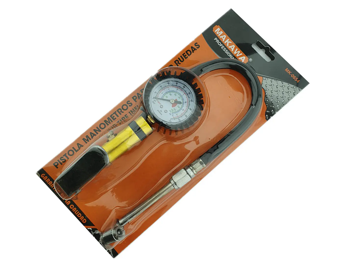 Pistola Manómetros Para Inflar Ruedas Makawa 2