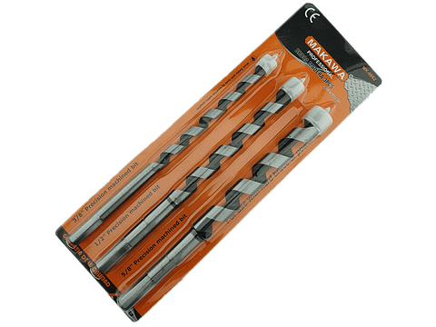 Broca Madera 3 Piezas Makawa Mk-0662