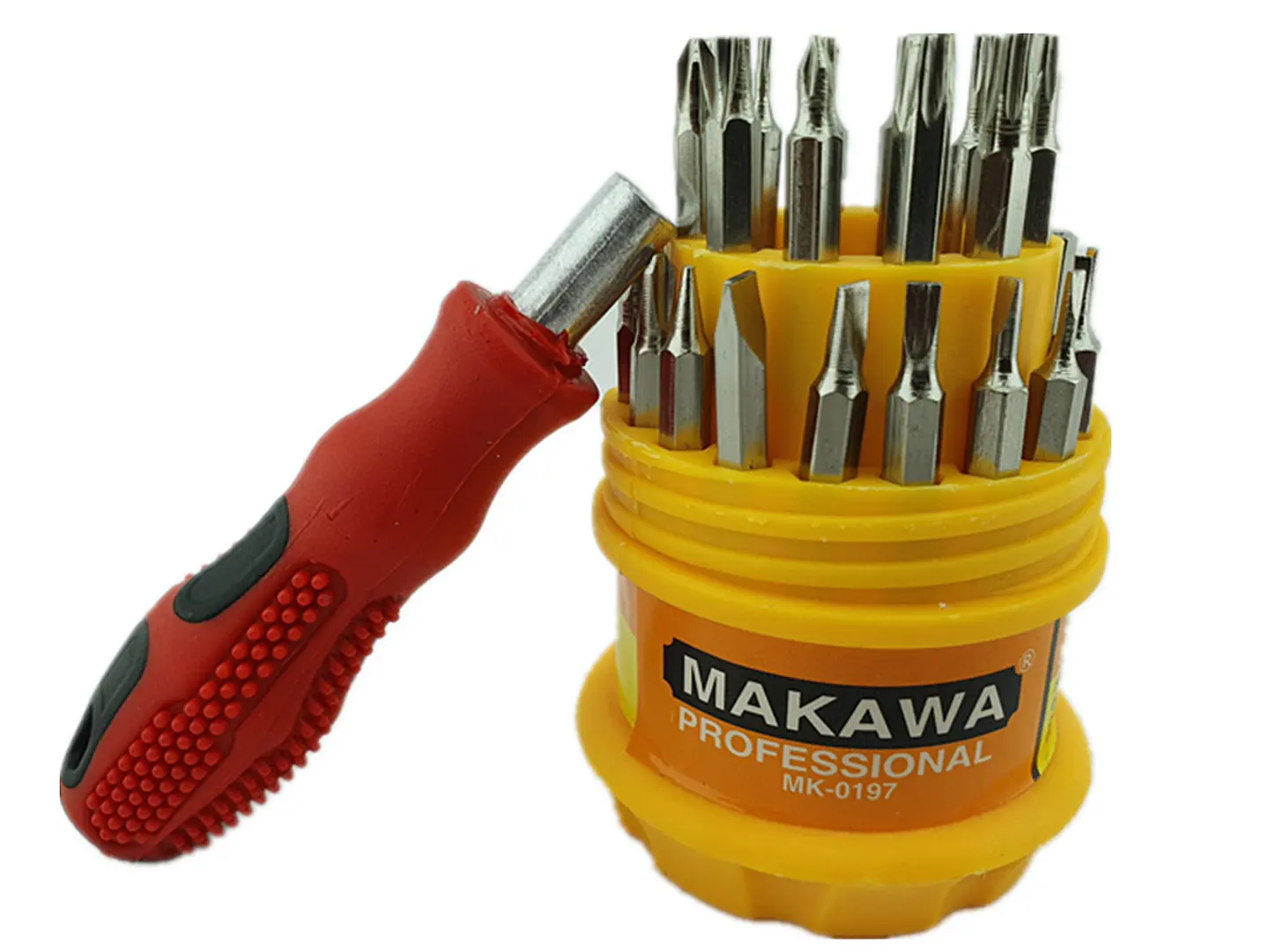 Destornillador Con 31 Puntas Set De Herramienta Reloj Makawa 1