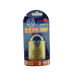 Candado 50mm Serie B Modelo B50s Odis