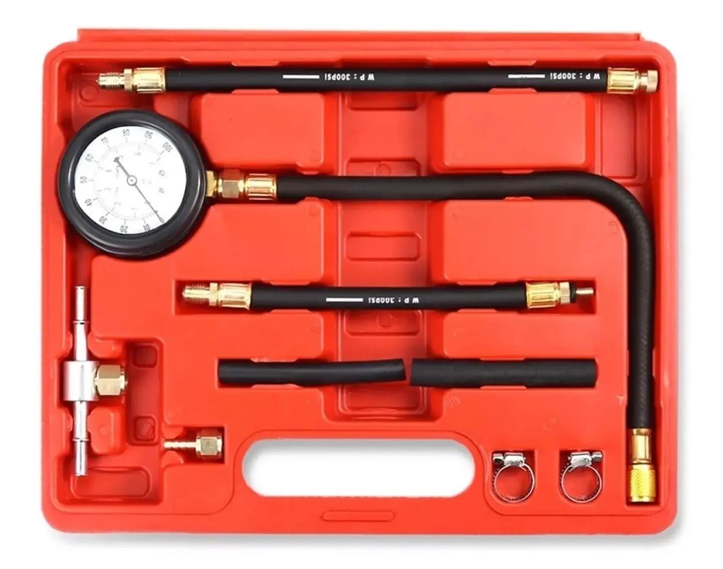 Medidor Manometro Presion Inyeccion De Combustible Universal 3