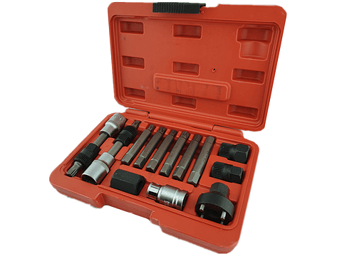 Puntas Dados Extractor Poleas Alternador 13 Piezas Universal