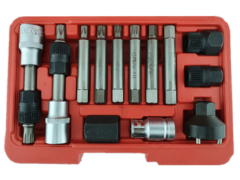 Puntas Dados Extractor Poleas Alternador 13 Piezas Universal 3