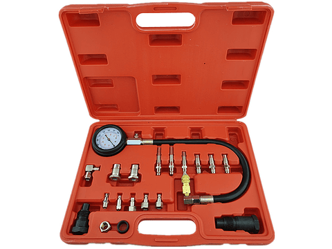 Set Manometro Compresimetro Diesel Petrolero Universal