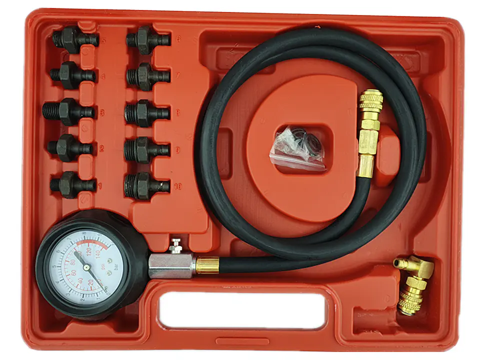 Kit Medidor Manometro Presion De Aceite Automotriz Universal 3