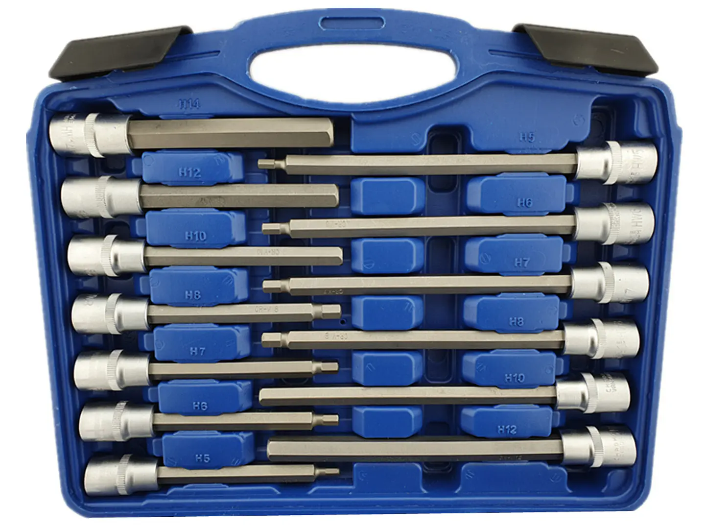 Juego De Dados Allen Hexagonal Macho Corto Y Largo 30 Piezas 3