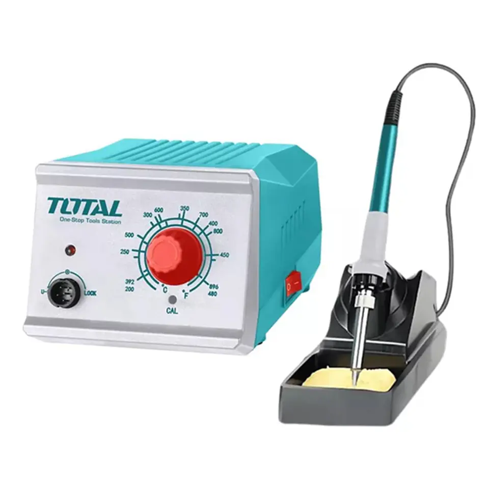 Estacion De Soldadura Soldar 60w Regulable Con Cuatin Total 1