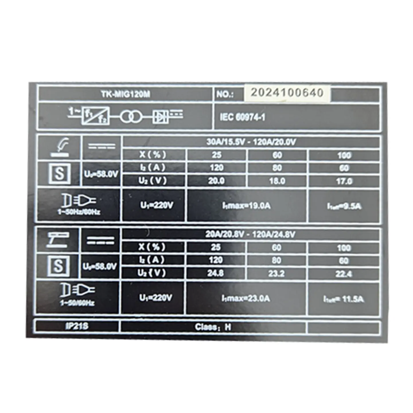 Maquina De Soldar Soldadora 120amp Toyaki Tk-mig120m 3