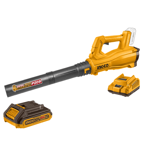 Soplador Inalambrico 20v + Bat + Cargador Ingco Cabli203235