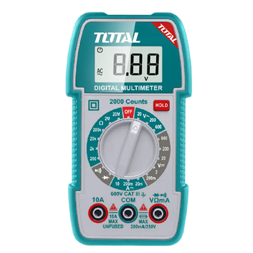 Multimetro Multitester Digital Total Tmt5360011 1