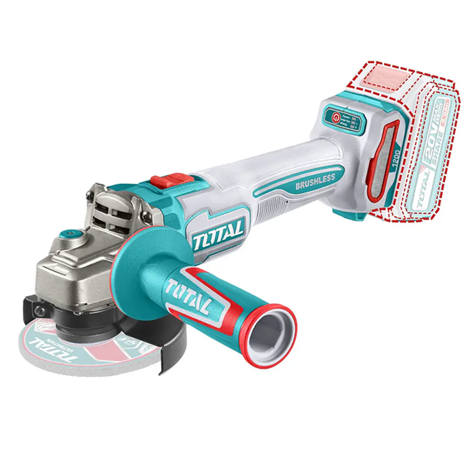 Galletera Esmeril Angular 115mm 20v Total Tagli221153 1