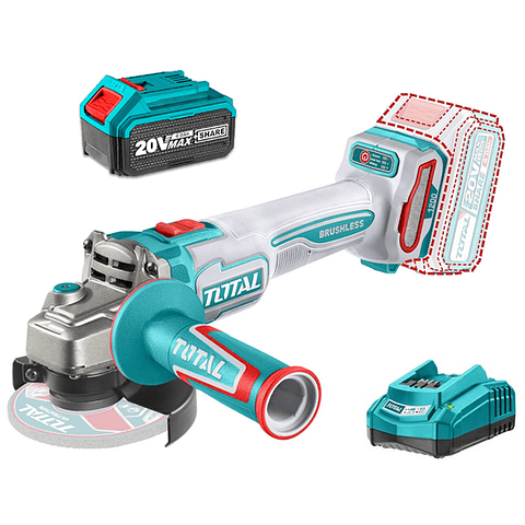 Galletera Esmeril Angular 115mm 20v Bat+ Carg Tagli221153