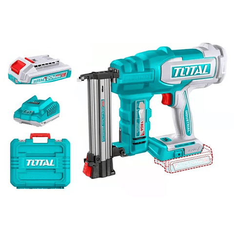 Pistola Clavadora 15-35mm 20v Bat+ Carg Total Tcbnli2008