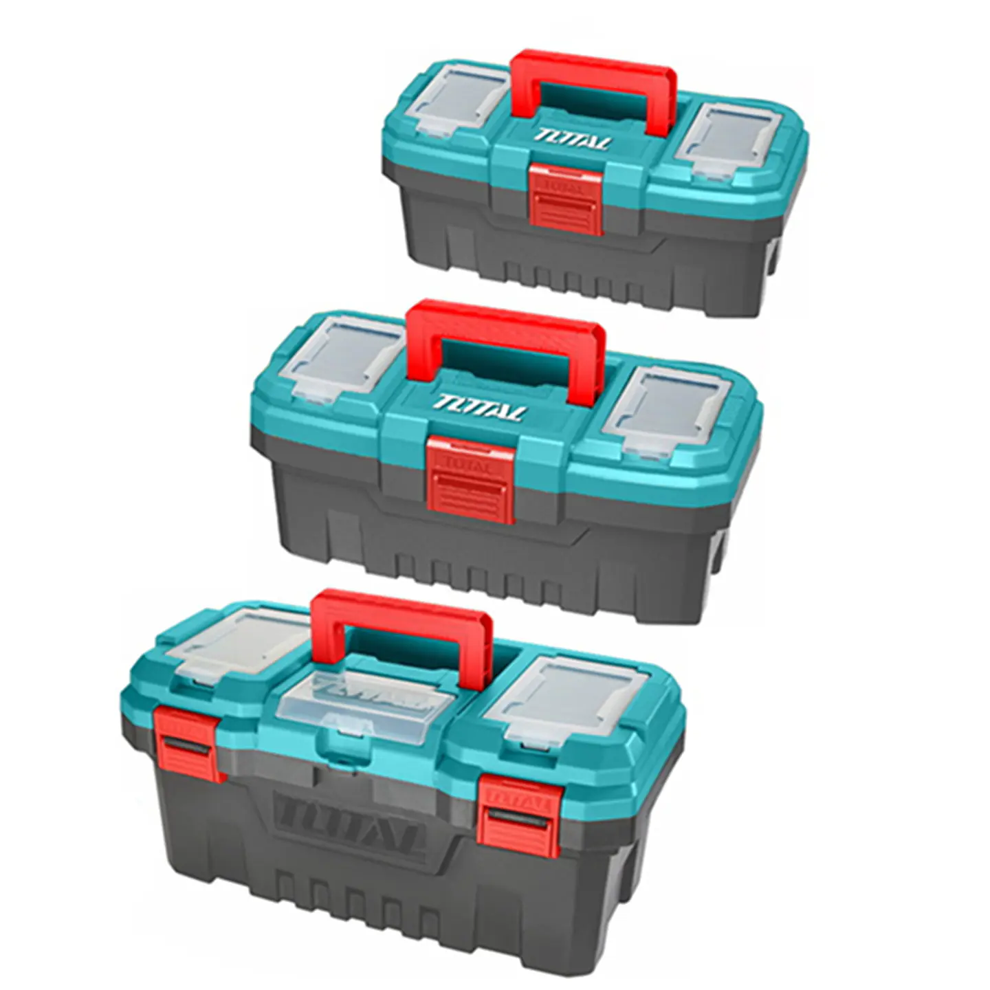 Set 3 Caja Organizador Porta Herramientas 14 17 Y 20 PuLG 1