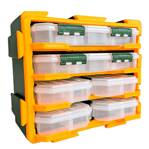Caja Organizador De Accesorios Herramientas 6 Cajas Jadever