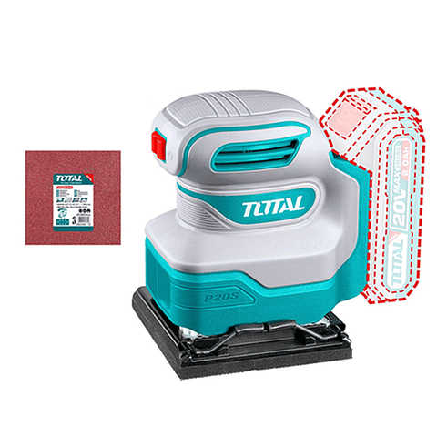 Lijadora Orbital De Palma 20v Total Tshsli2014
