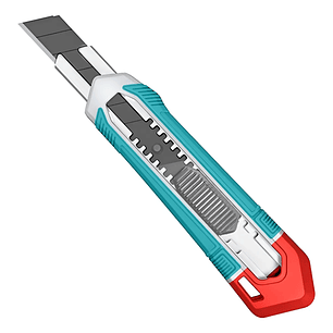 Cuchillo Cartonero 18mmx100mm Total Tht511815