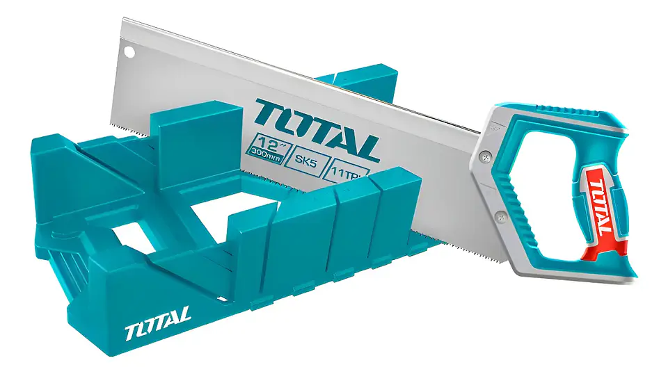 Serrucho Sierra Costilla C/ Inglete 300mm 12 PuLG Thtk591282 Color Turquesa 1