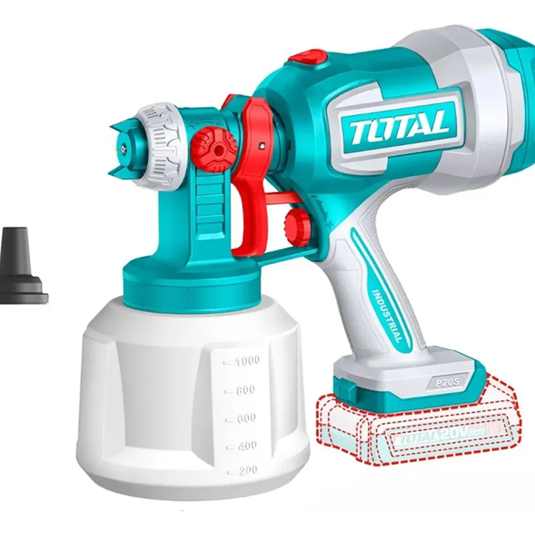 Pistola Pintar Inalambrico 20v 800ml Total Tsgli2004 1