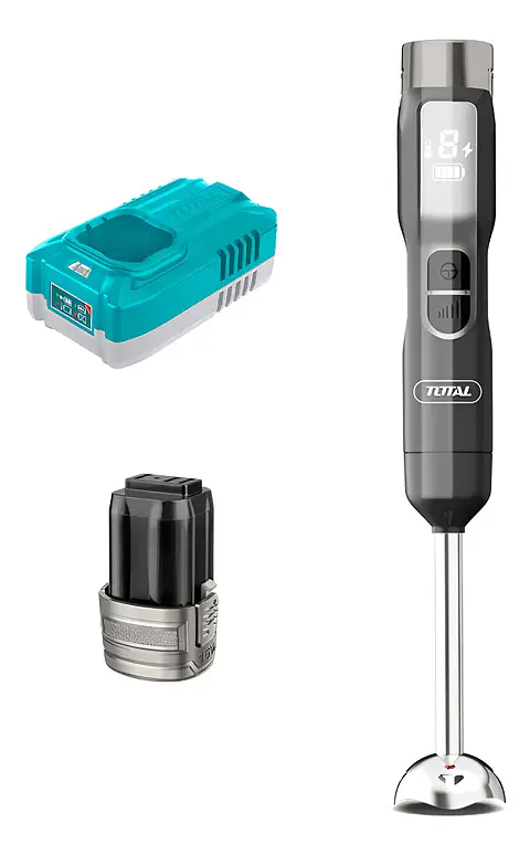 Batidora De Inmersion Inalambrica + Bateria + Cargador 16v Total Tjb048k