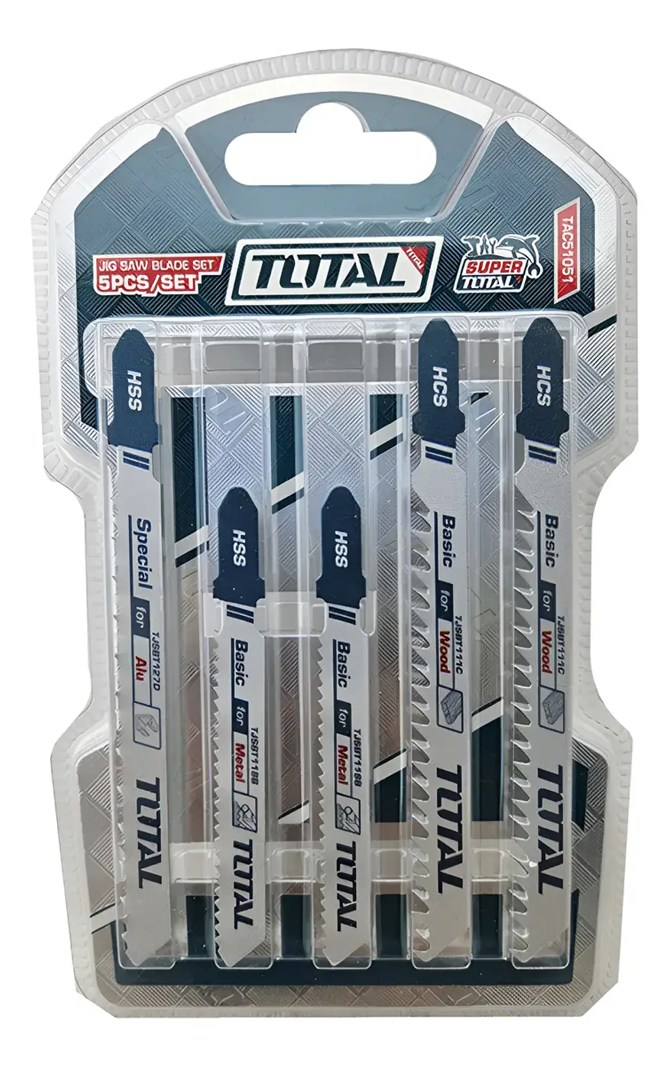 Set Hojas Sierra Caladora Multi 5pzas Total Tac51051 1