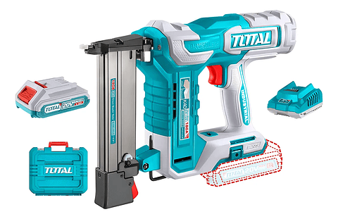 Grapadora Inalambrica 40mm 20v + Bateria + Cargador Total Tcsnli6008