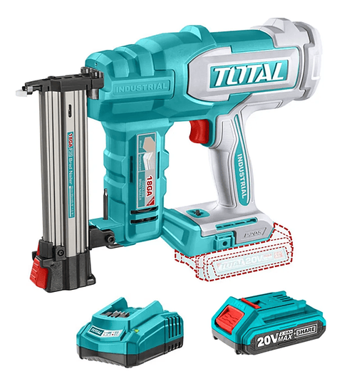Clavadora Inalambrica 20v 35mm + Bateria + Cargador Total Tcbnli200522