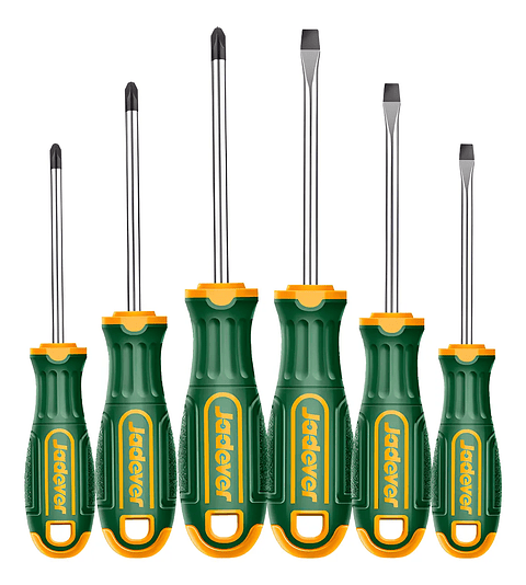  Kit Juego Destornilladores 6 Piezas Jadever Jdss1206