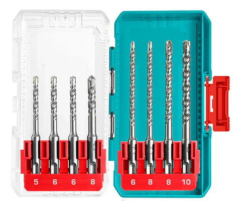 Kit Juego De Brocas Sds-plus 8 Piezas Total Tacsdl11806