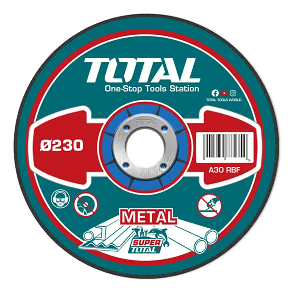 Disco De Desbaste Para Metal 230mm Total Tac2232301 1