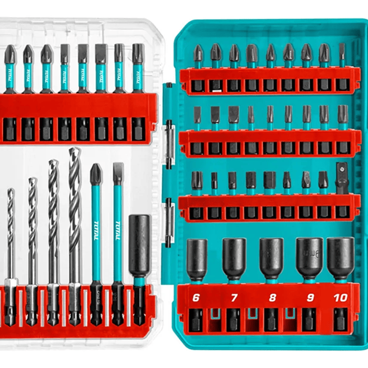 Set Puntas Destornillador Impacto 49 Pcs Total Tacsdl24906 1
