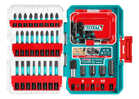 Set Puntas Destornillador Impacto 51 Pcs Total Tacsdl25106