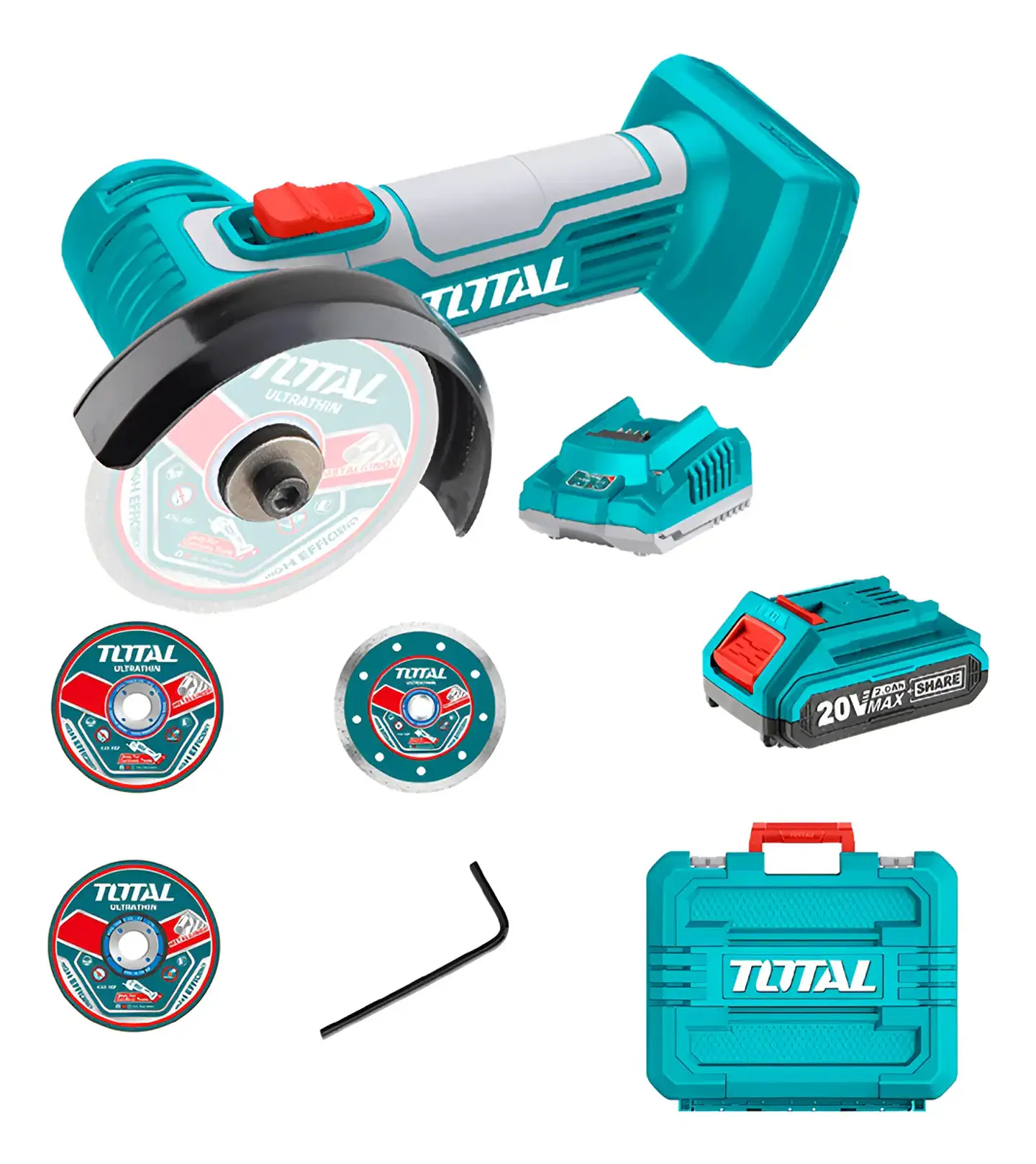 Mini Galletera Esmeril Angular 76mm 20v Bat+ Carg Tagli76012 1