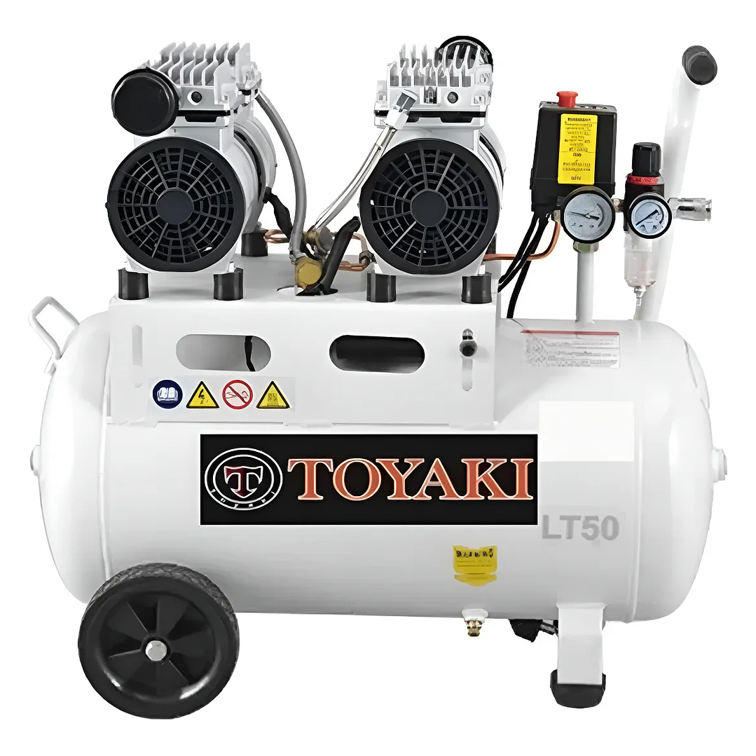 Compresor Insonoro 50lts 4hp Toyaki Tk4050l 1