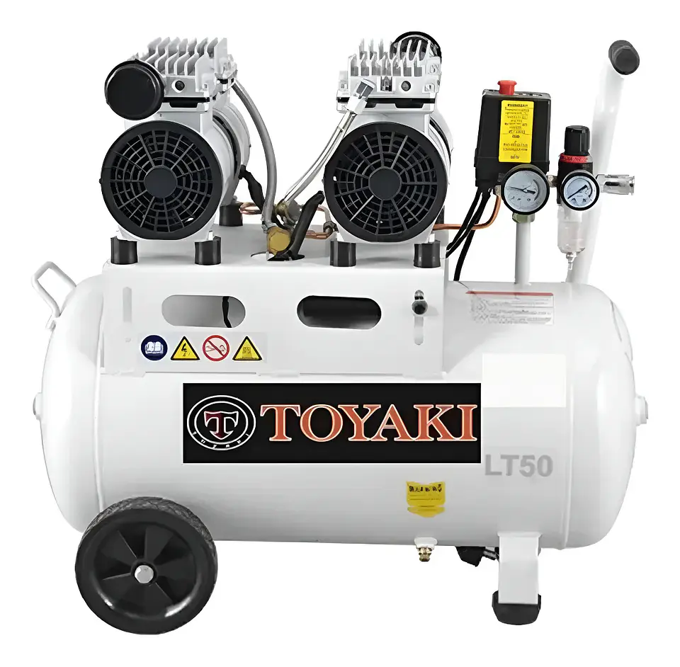 Compresor Insonoro 50lts 4hp Toyaki Tk4050l 1