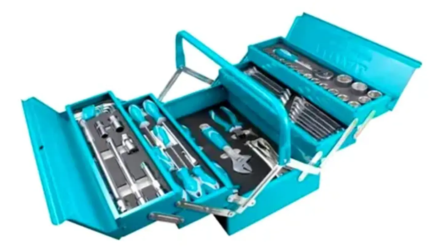 Caja De Herramientas 108 Piezas Total Thtcs121081 1