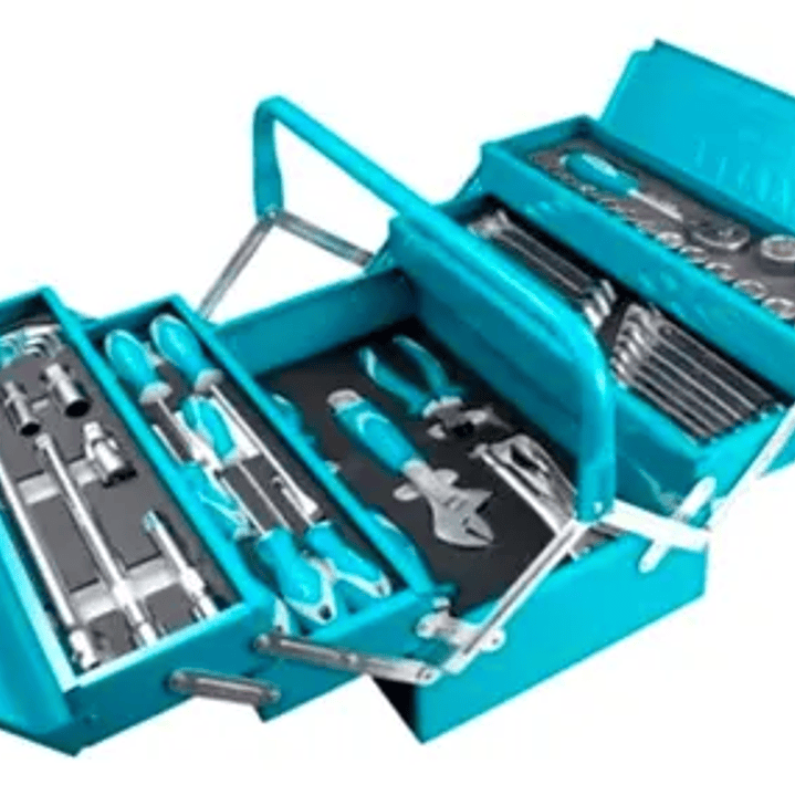 Caja De Herramientas 108 Piezas Total Thtcs121081 1
